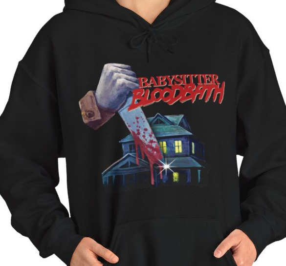 Babysitter Bloodbath Glimmer Hoodie