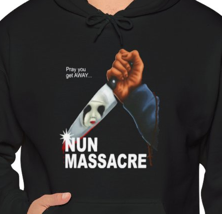 Nun Massacre Novel Hoodie