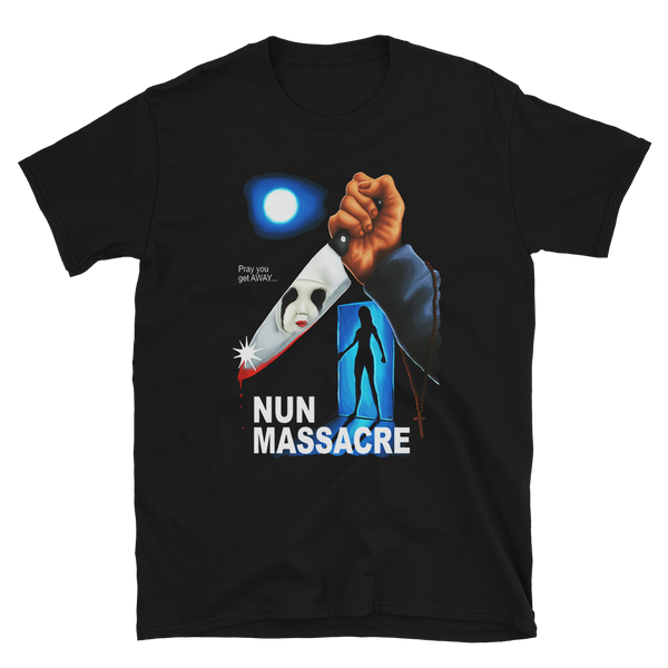 Nun Massacre Book Cover T-Shirt