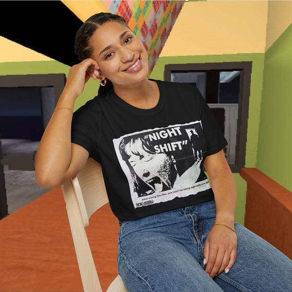 Night Shift Newspaper Ad T-Shirt