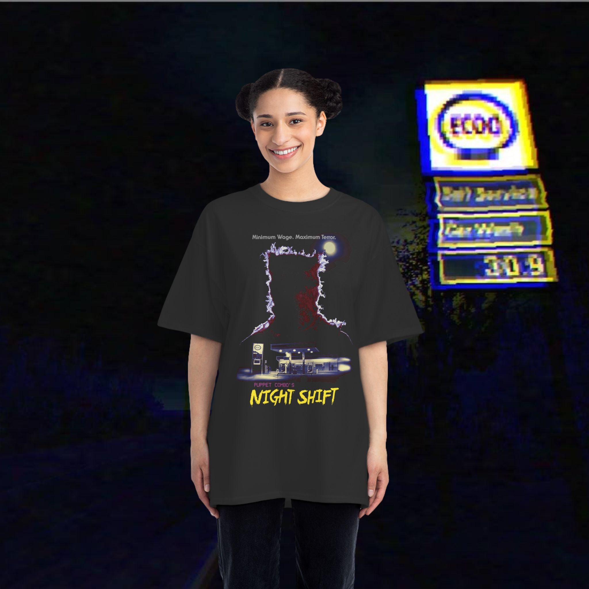 BIG & TALL Night Shift Movie Shirt – Puppet Combo