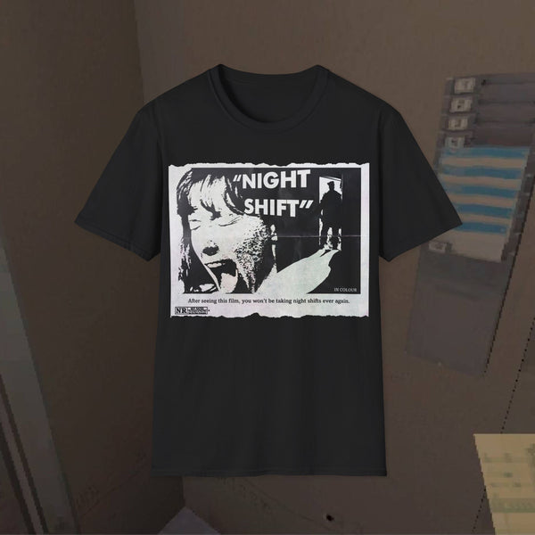 Night Shift Newspaper Ad T-Shirt