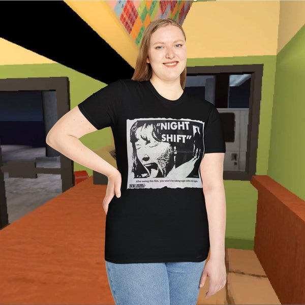Night Shift Newspaper Ad T-Shirt