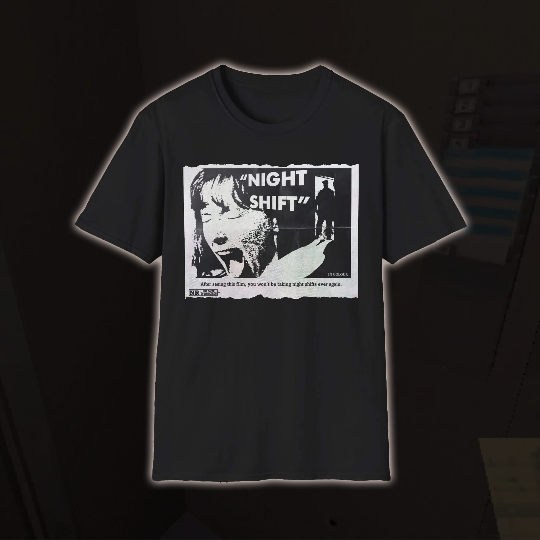 Night Shift Newspaper Ad T-Shirt