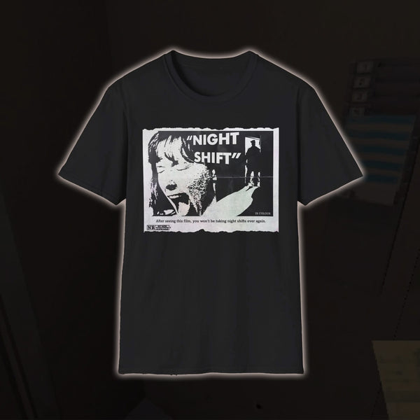 Night Shift Newspaper Ad T-Shirt