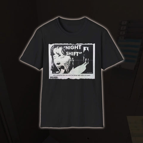 Night Shift Newspaper Ad T-Shirt