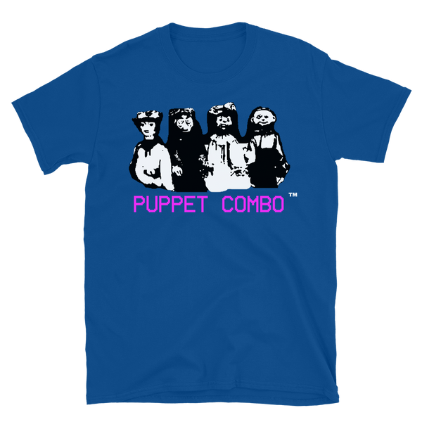 Puppet Combo VHS logo T-shirt