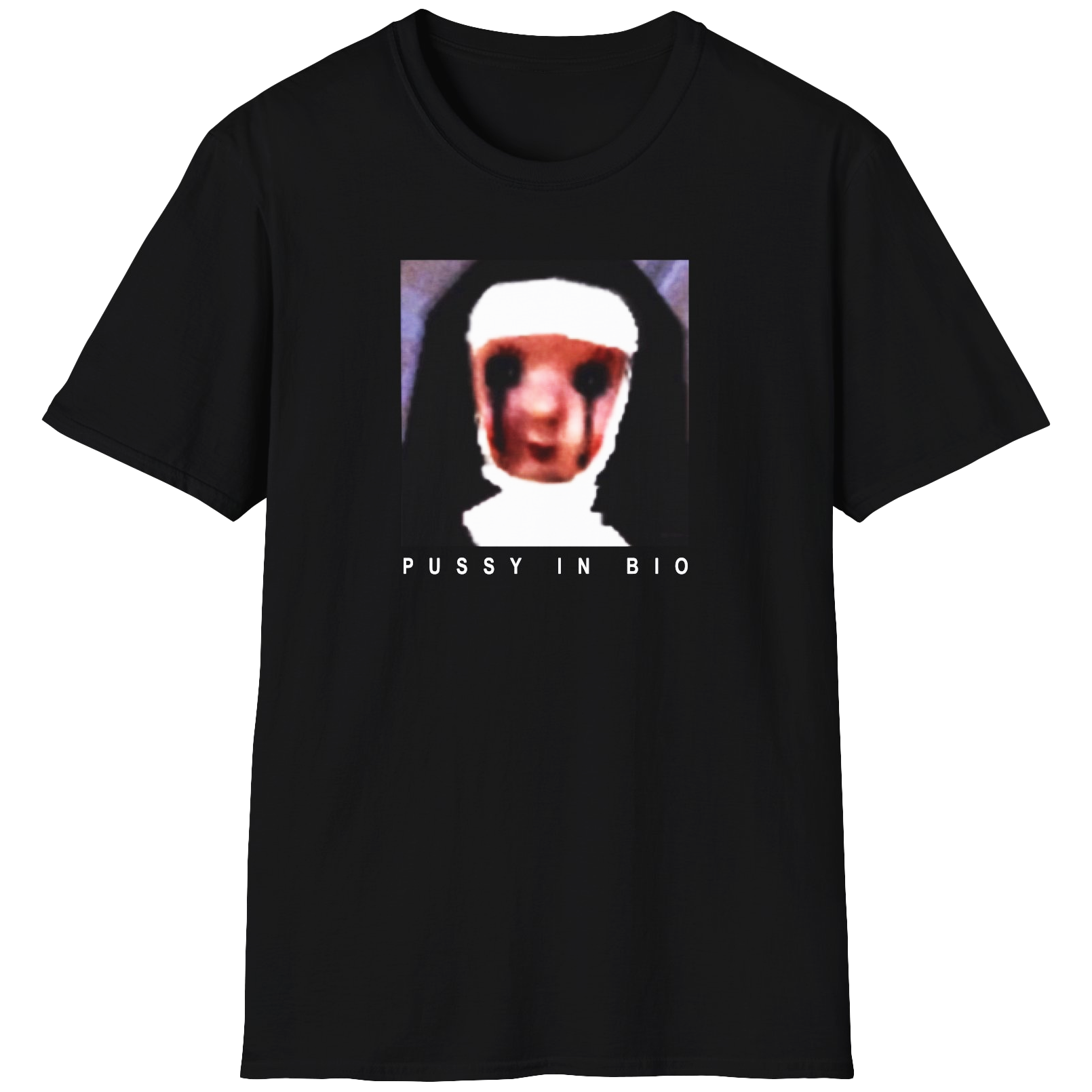 Nun Massacre Pussy In Bio T-shirt