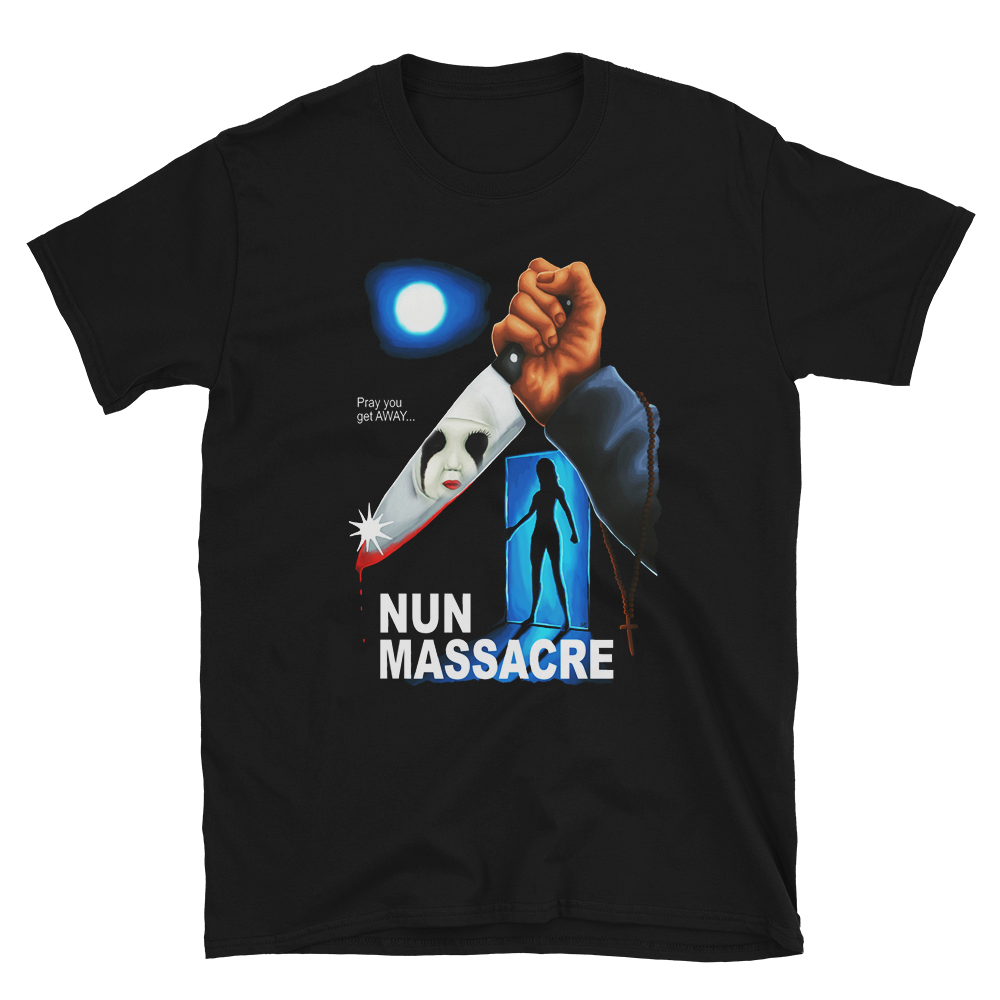 'Nun Massacre - Book Cover' T-Shirt