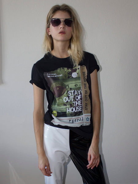 Stay Out of the House VHS T-shirt