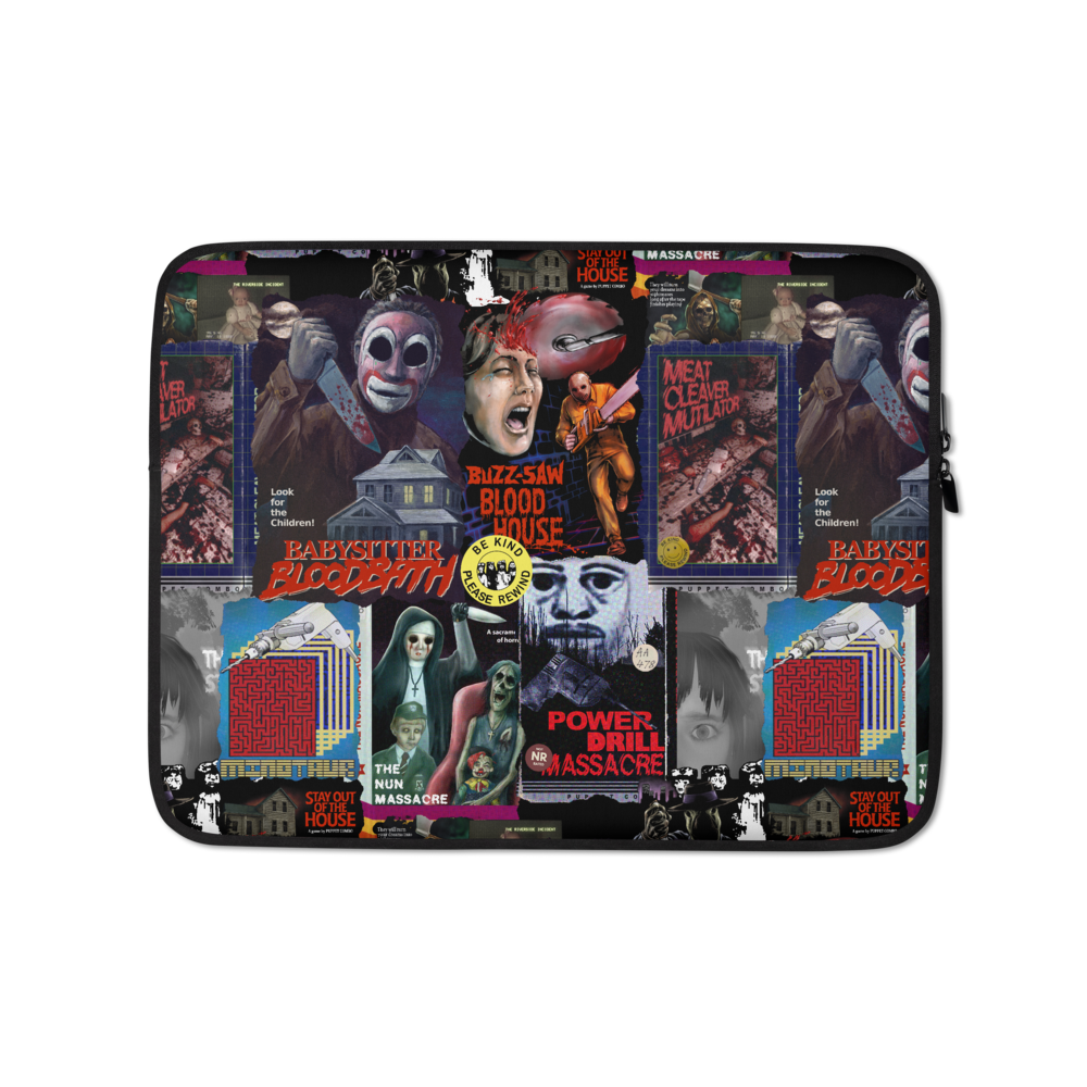 VHS Collage Laptop Sleeve