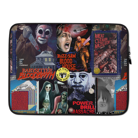 VHS Collage Laptop Sleeve